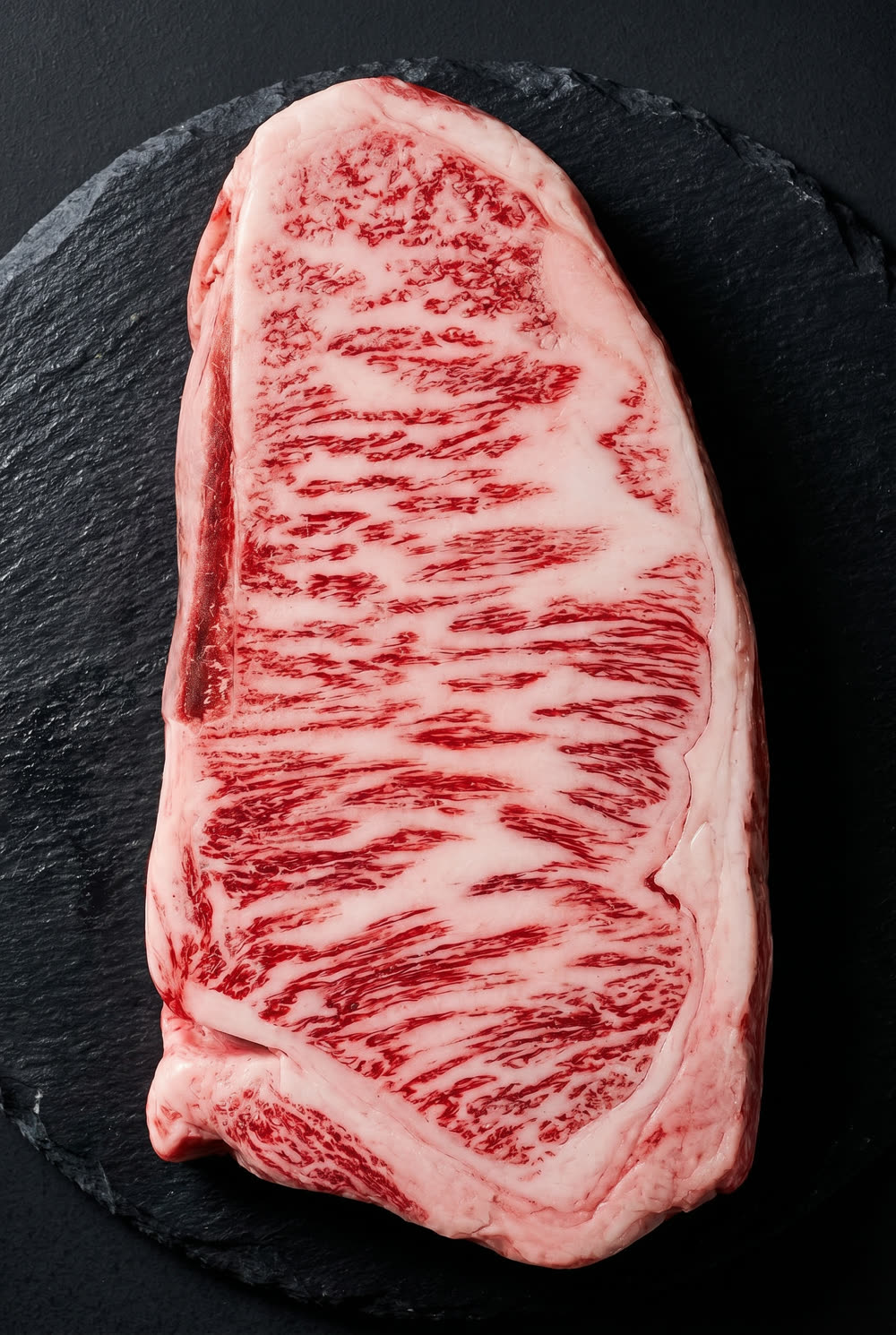 Japon Wagyu A5 Striploin (New York), BMS 12 yoğun mermerleşme