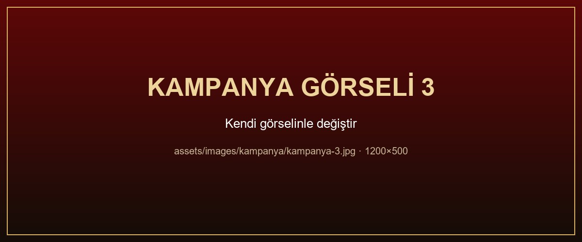 Kampanya: Tadım paketleri — WhatsApp'tan sorun